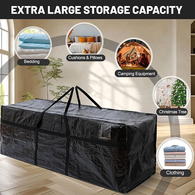 4 Pcs 176 Gallon Large Moving Bags - Image 4