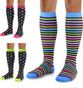 Medical Compression Socks for Women and Men 3 Pairs 20-30 mmHg Knee High by UUSOCKS