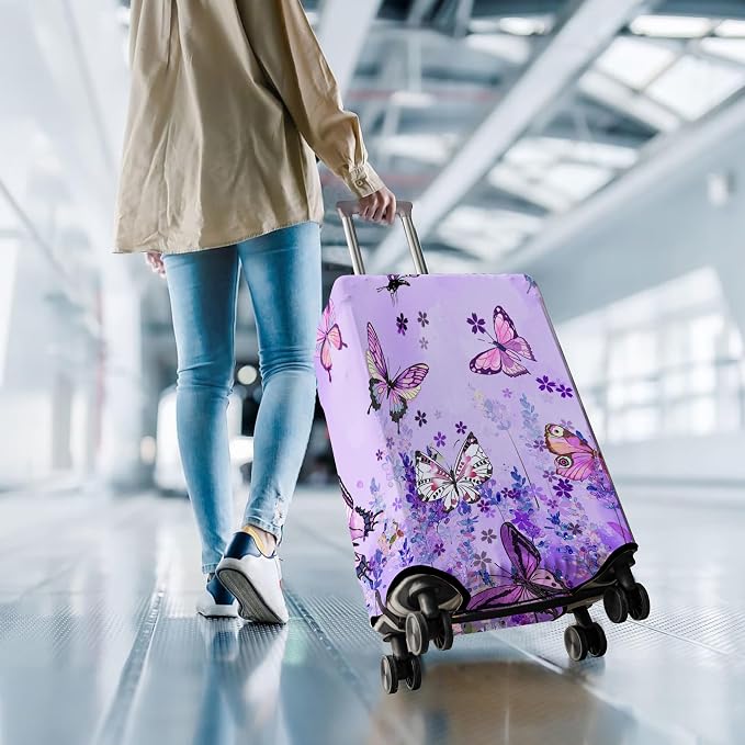 Travel Luggage Cover Suitcase Protector Fits 18-32 Inch Wheel Covers - Image 7