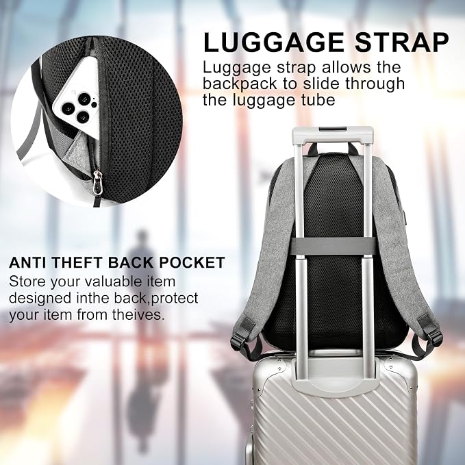 School Backpack for Teen Boys and Girls, - Image 5