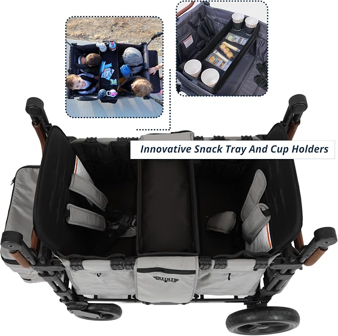 Keenz VYOO Stroller Wagon with Canopy - Image 8