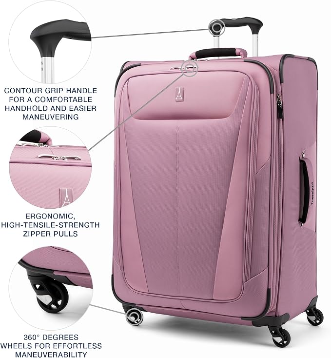 Travelpro Maxlite 5 Softside Expandable Checked Luggage - Image 3