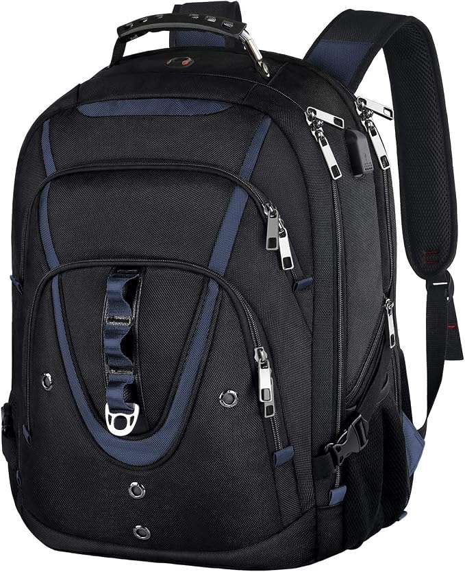 17.3 Laptop Backpack for Men Women, Extra Large Travel laptop Backpack by MogplofLaptopBackpack