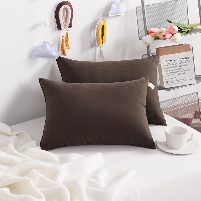 NTBAY Toddler Pillows, Down Alternative 13"x18" Pillows, Machine Washable - Image 2