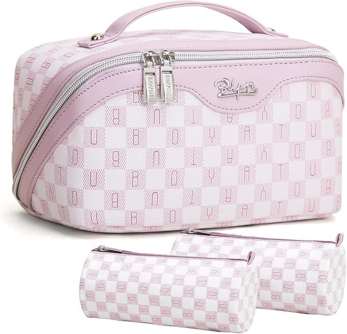 BOYATU Travel Makeup Bag Cosmetic Bags by BOYATU