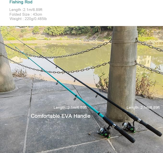 Fishing Rod Reel Set - Image 3