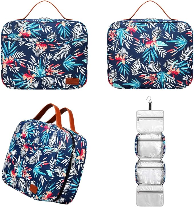 Hanging Travel Toiletry Bag, Large Capacity Cosmetic Travel Toiletry Organizer - Image 5