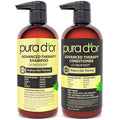 PURA D'OR Advanced Therapy Biotin Shampoo & Conditioner Hair Care Set by PURADOR