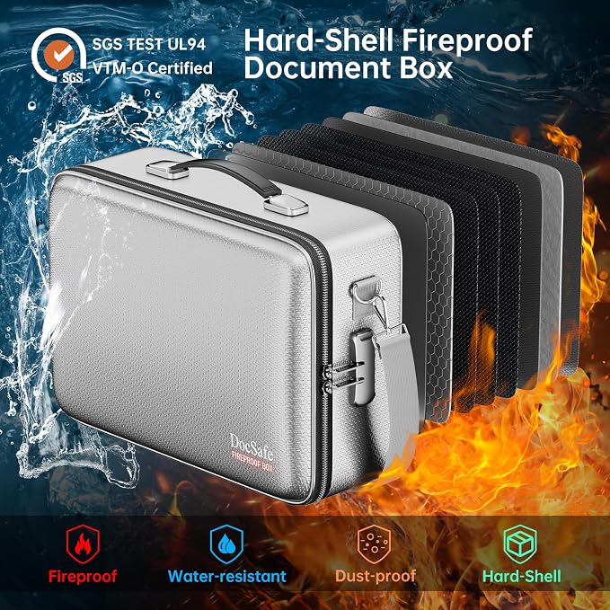 DocSafe Fireproof Document Box - Image 2