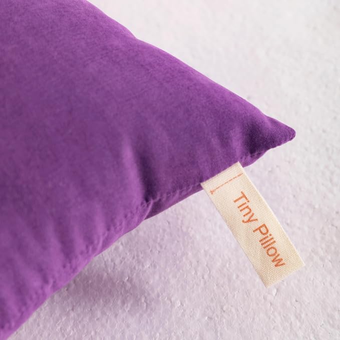NTBAY Tiny Pillows, Down Alternative 7"x11" Microfiber Mini Pillows - Image 4