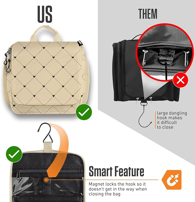 VENTURE 4TH Hanging Travel Toiletry Bag - Image 6
