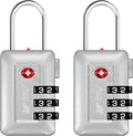 BV TSA Accepted Luggage Travel Lock, Set-Your-Own Combination Lock by BV