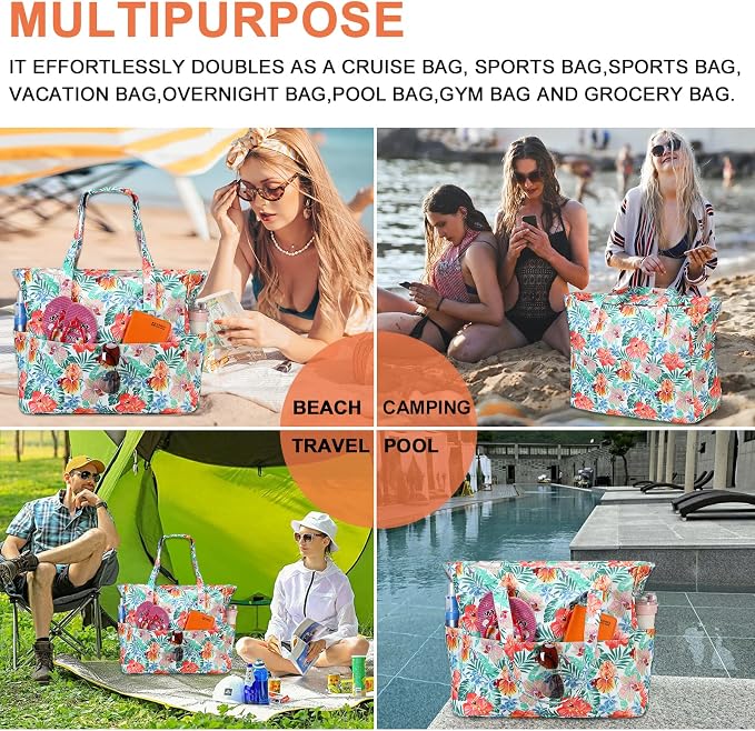 Waterproof Beach Tote Pool Bags - Image 6