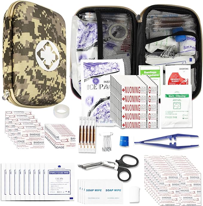 276Pcs Business First Aid Emergency Industrial First Aid Kits Basic Refill by AMORNING