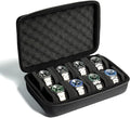 8 slots Watch Case, hard watch storage case, hard watch box, padded case by AUKURA