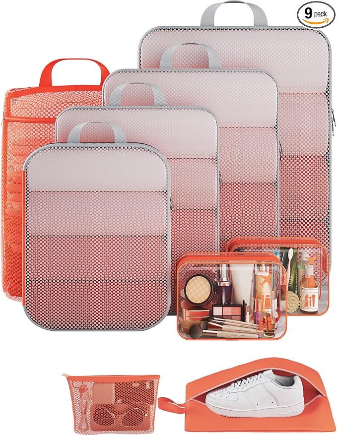 Veken 9/11 Set Compression Packing Cubes by Veken