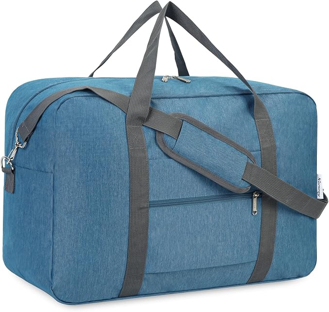 For Spirit Airlines Personal Item Bag 18x14x8 Foldable Travel Duffel Bag Tote by Narwey