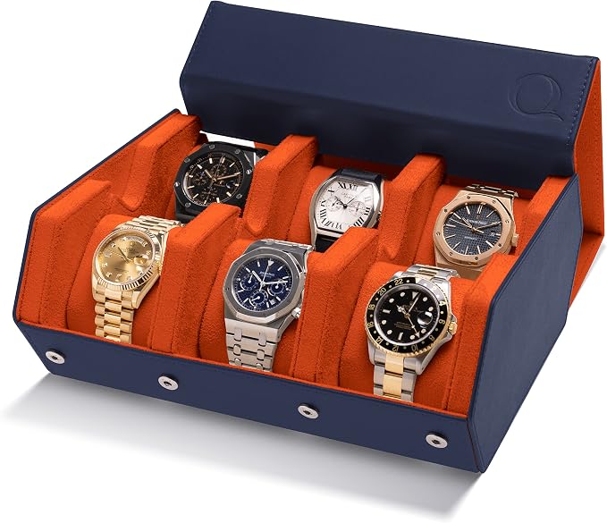 Napa Leather Watch Case for Men by QWatch