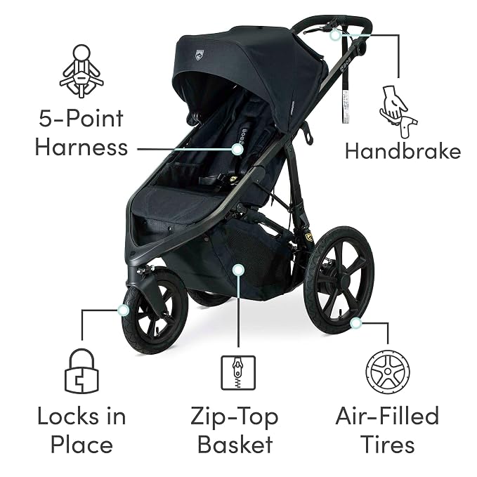 BOB Gear Wayfinder Travel System, Infant Car Seat and Stroller Combo - Image 3