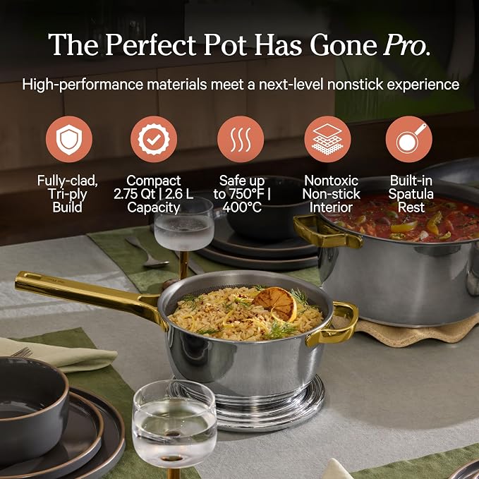 Our Place Titanium Pro Mini Cookware Duo – Always Pan & Perfect Pot - Image 3