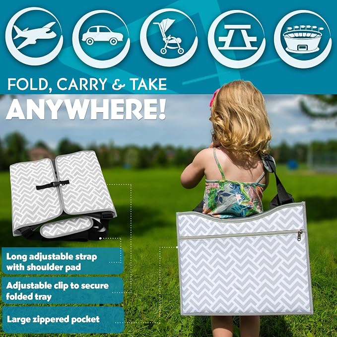 Kenley Kids Travel Tray, Toddler Car Seat Lap Tray, Road Trip Essentials - Image 6
