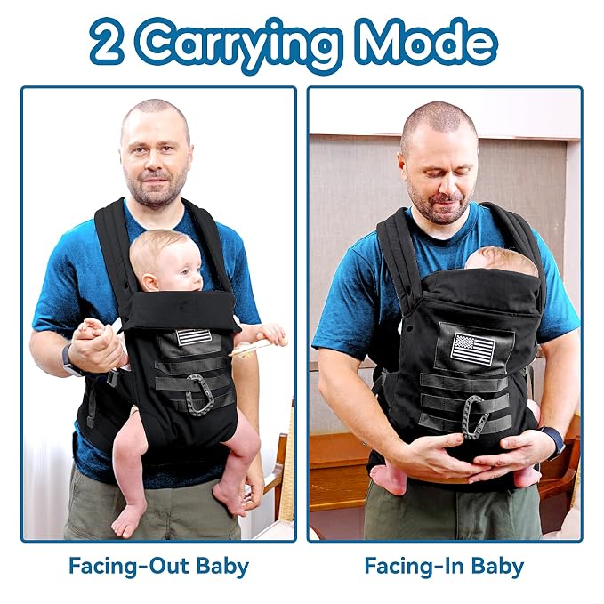 Baby Carrier, Lumbar Support Infant Carrier - Image 5