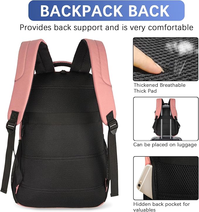 LARIPOP Extra Large Backpack, 17.3 Inch Business Laptop backpack - Image 5