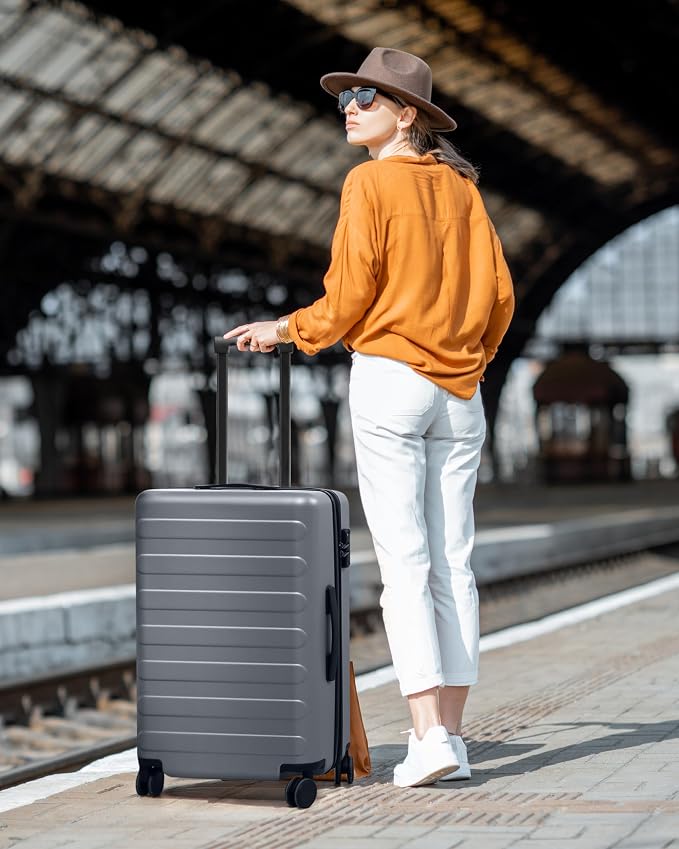 Carry on Luggage 22 X 14 X 9 Airline Approved, 20 Inch Luggage - Image 2