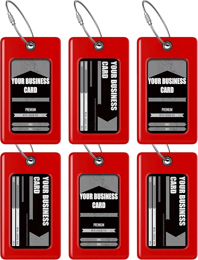 Luggage Tags Business Card Holder by TUFFTAAG by ProudGuy