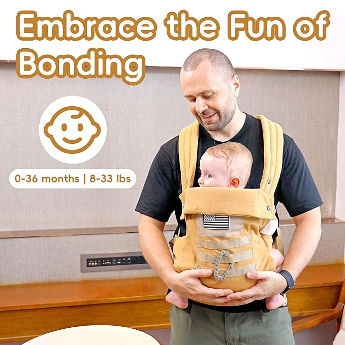 Baby Carrier, Lumbar Support Infant Carrier - Image 2