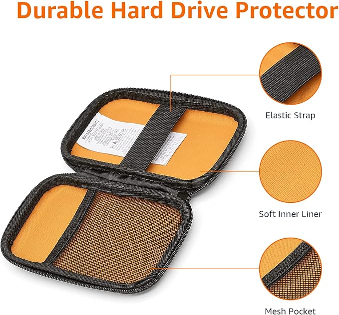 Amazon Basics Small Hard Shell Carrying Case - Image 6