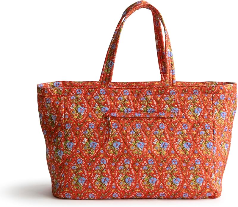 Premium Cotton Knollton Travel Tote Bag by VeraBradley