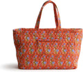 Premium Cotton Knollton Travel Tote Bag by VeraBradley