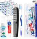 50 Set Travel Toothbrush Kit Bulk, Disposable Toothbrush by SLequipo