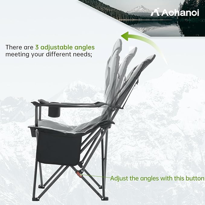 Camping Chairs, Portable Camp Chairs - Image 4