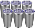 VEGOND 20oz Tumbler with Lid and Straw Stainless Steel Tumbler Cup Bulk Vacuum by VEGOND