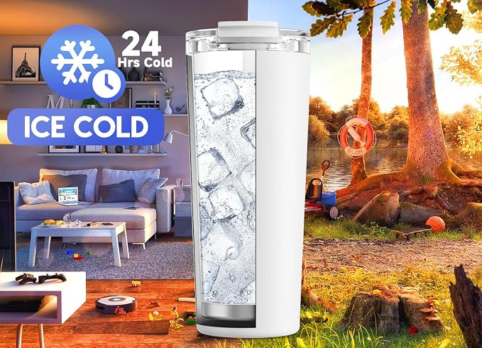 Meoky 24 oz Travel Coffee Mug - Image 4