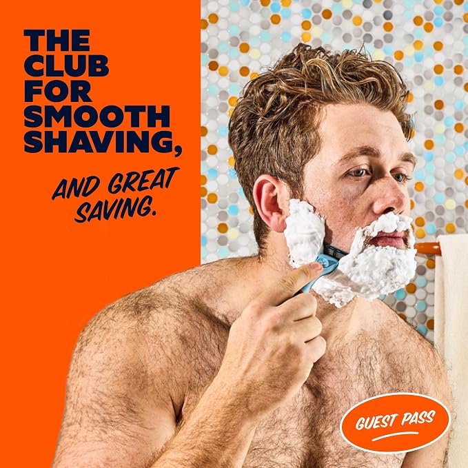 Dollar Shave Club | The Guest Pass Shave Set | 2 Swift Rinse Refill Cartridges - Image 4
