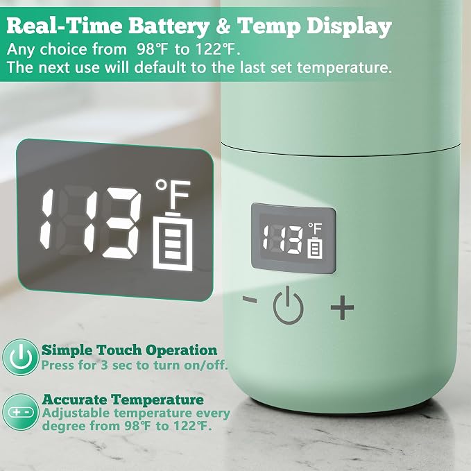 Portable Bottle Warmer for Travel, Baby Bottle Warmer - Image 4