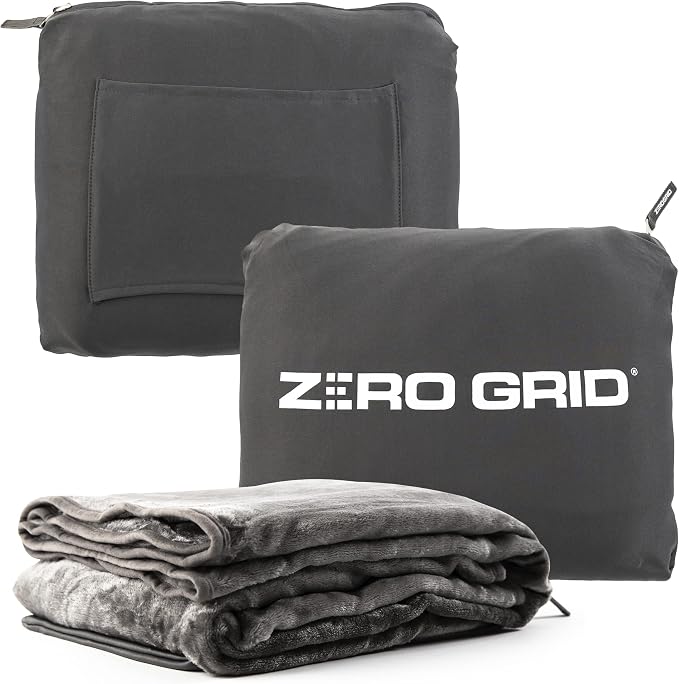 Lightweight Travel Blanket by ZeroGrid
