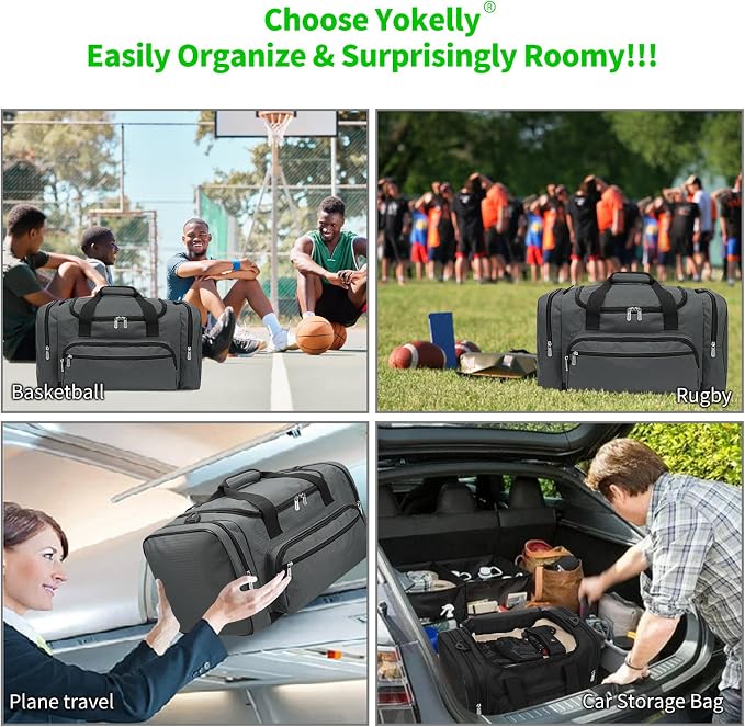 Sports Duffel Bag 20 inch for Travel Gym - Image 6