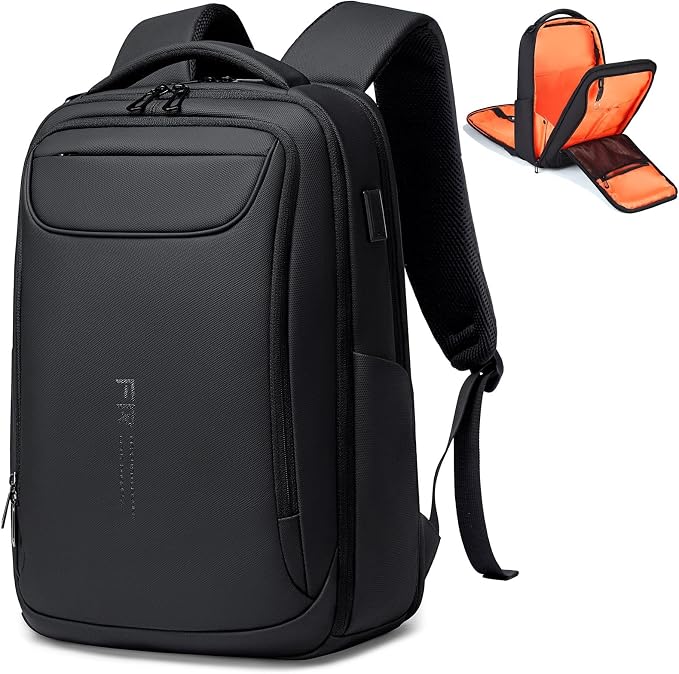 FENRUIEN Business Backpack for Men, Water Resistant Tech Backpack by FENRUIEN