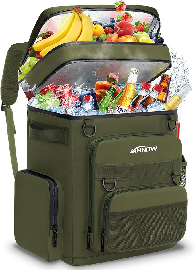Backpack Cooler Insulated Leak Proof by AMNOW