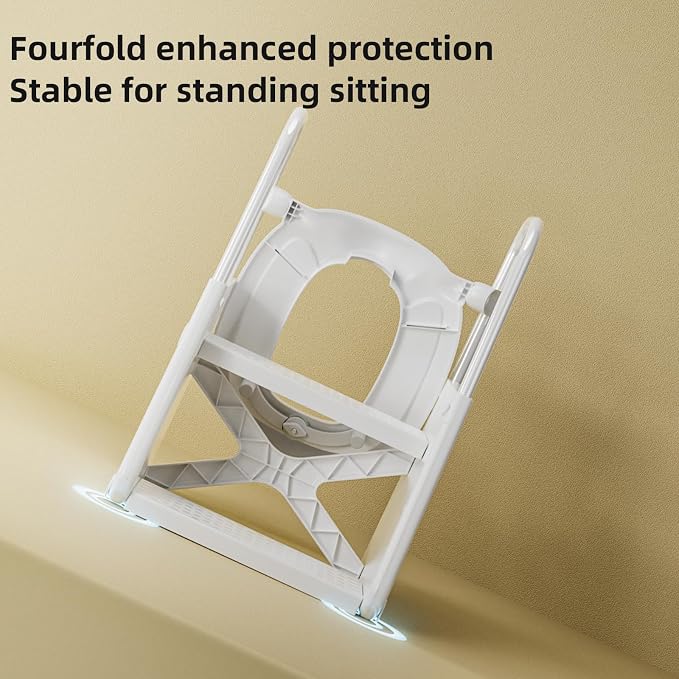 3-in-1 Adjustable Toddler Step Stool & Potty Seat - Image 7