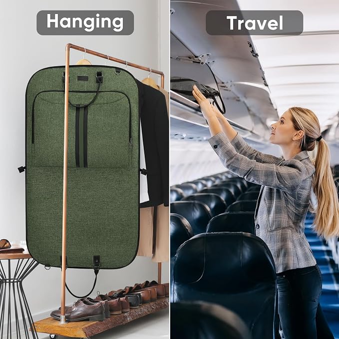 BALEINE Travel Garment Bag, Travel Suit Bag - Image 7