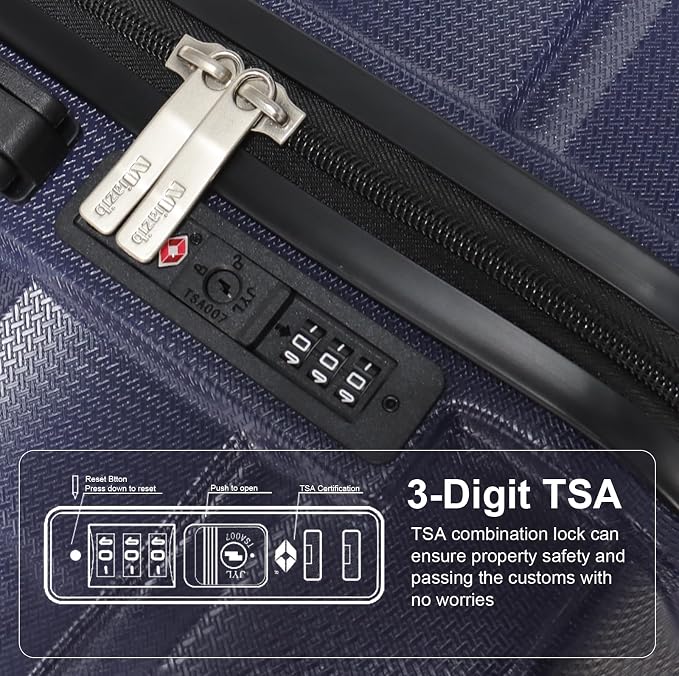 Luggage Sets Suitcases with Wheels Suitcase set Hardshell Luggage sets - Image 2