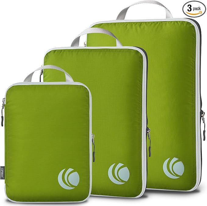 Cipway Compression Packing Cubes, Ultralight Luggage Organizer Bags, Travel by Cipway