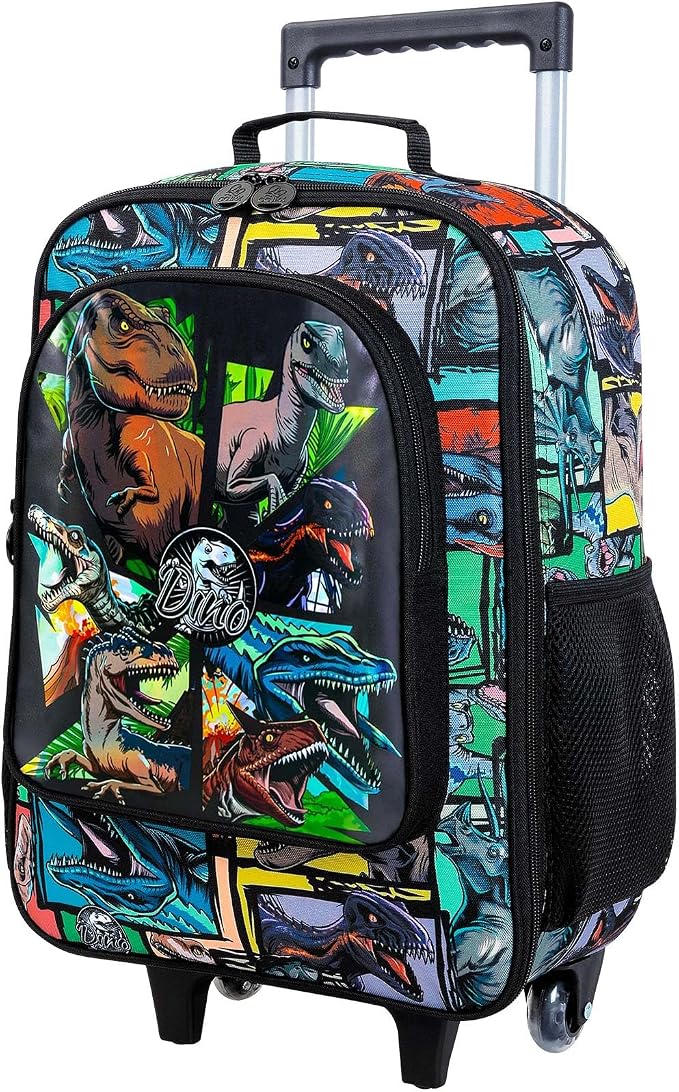 Kids Luggage for Boys Girls, Toddler Rolling Travel Carry on Suitcase by CCJPX