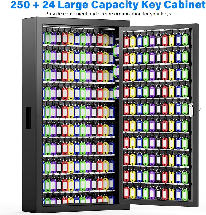 250 Keys Key Lock Box Wall Mount - Image 8