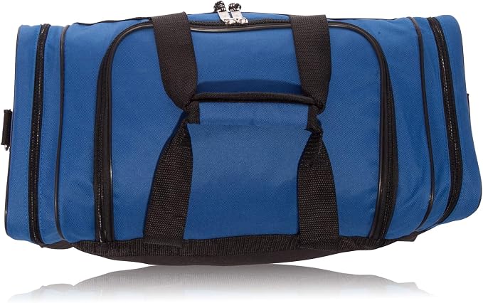 DALIX 17" Blank Duffle Bag Duffel Bag Travel Size Sports Durable Gym Bag - Image 5